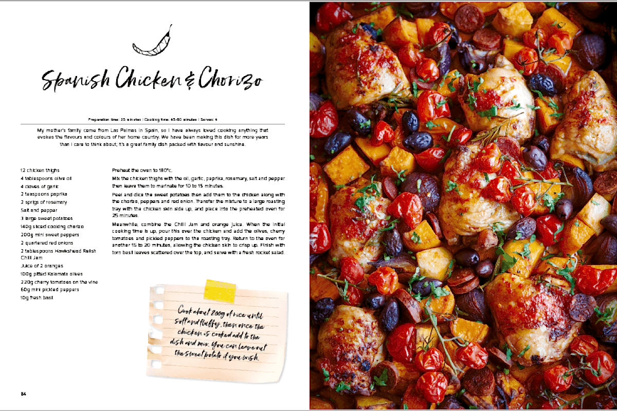 Spanish Chicken Chorizo