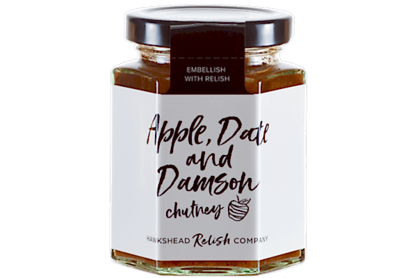 Apple, Date and Damson Chutney