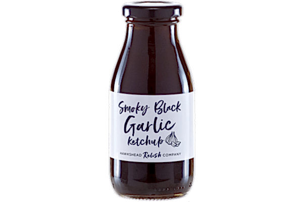 Smoky Black Garlic Ketchup